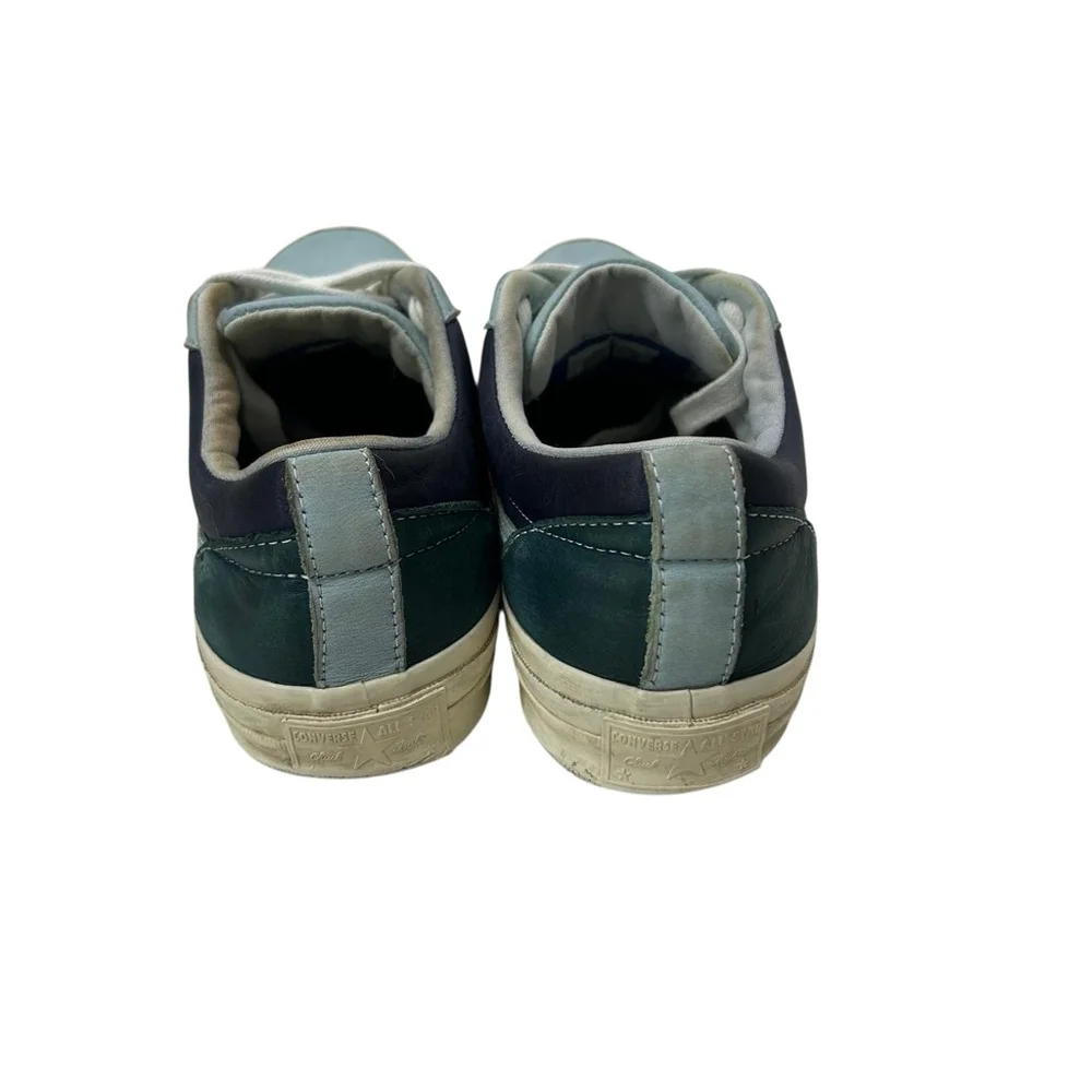 Converse Golf Le Fleur One Star Ox Sneakers Blue Leather - Picture 7 of 12